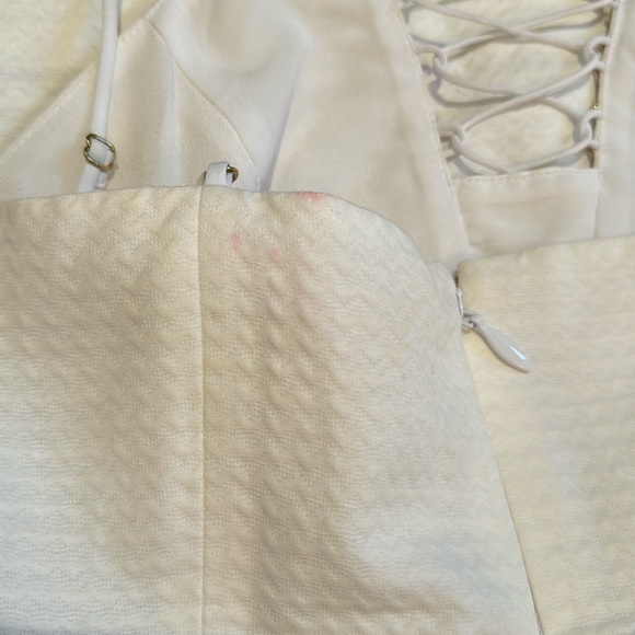 Lilly Pulitzer Trista Resort White Gold Lined Shift Sheath Dress 6 Zip Up NWT - Picture 17 of 17